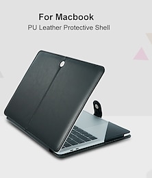 levne -MacBook Pouzdro Kompatibilní s Macbook Air Pro 13.3 palec Pevné PU kůže Pevná barva