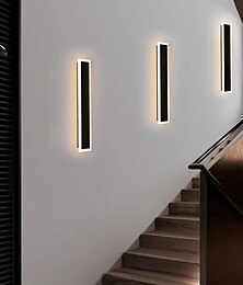 economico -60/80/100 cm applique da parete led applique da parete in acrilico lungo portico lampada da parete apparecchio adatto per soggiorno ac85-265v