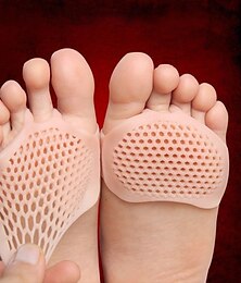 billige -Women's Silicone Forefoot Pad Anti-Wear Height Increasing Fixed Casual / Daily Nude / White 1 Pair All Seasons