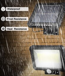 cheap -LED Flood Lights Split Solar Lamp Outdoor Motion Sensor LED Solar Floodlight Outdoor Safety Solar Lamp Waterproof 3 Lighting Modes Including 16.4 Feet (about 5 meters) Cable Suitable for Garden Yard Garage