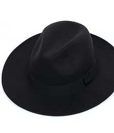 baratos -Men's Hat Bucket Hat Black Wine Camel Wedding Prom Pure Color Pure Color Fashion Wedding 2024