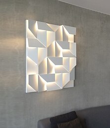 economico -Applique da parete per interni in stile nordico a led soggiorno sala da pranzo applique da parete in alluminio 110-120v