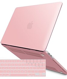 billige -macbook etui, hårdt skal&amp; tastatur cover til macbook, kompatibel med ny macbook pro 13 tommer etui 2022 2021 2020 m1 a2238 a2289 a2251 a2159 a1989 a1706 a1708