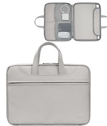 economico -Borse per laptop 12 " 13.3" 14 " pollice Compatibile con Macbook Air Pro, HP, Dell, Lenovo, Asus, Acer, Chromebook Notebook Resistente all'acqua pelle sintetica Tinta unica per Viaggio Ufficio per