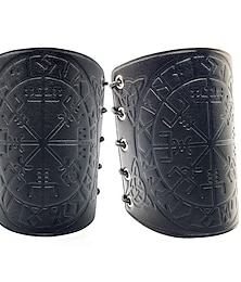 levne -Retro Středověké 17. století Zbraně a výzbroj Maškarní Náramek Ren Faire Rytíř Viking Outlander Lukostřelba Pánské Dámské Viking Plesová maškaráda Večírek Dospělí 1 ortéza na zápěstí / POKUD