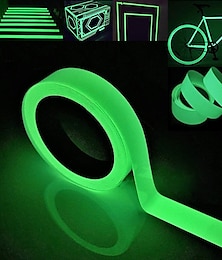 economico -bagliore nel buio nastro autoadesivo sicuro per la luce nastro adesivo luminoso 1 m x 3 cm impermeabile rimovibile durevole indossabile stabile
