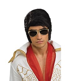economico -Parrucca elvis deluxe parrucche di halloween per adulti