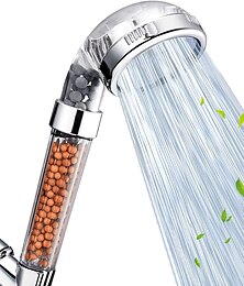 levne -sprchová hlavice z nerezové oceli, filtrační filtr vysokotlaká úspora vody 3 režimy funkce rozprašovací ruční sprchové hlavice pro suchou pokožku&amp; vlasy