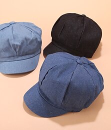 ieftine -șapcă de știri vară toamnă pălărie pentru femei noua modă de stradă șapcă octogonală retro femei berete pălărie artist pictor pălărie