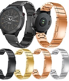 levne -Pásek hodinek pro Garmin MARQ Descent G1 Fenix 7S Sapphire Solar / 6S Pro / 5S Plus Fenix 7 Sapphire Solar / 6 Pro / 5 Plus Forerunner 935 945 Nerez Výměna, nahrazení Popruh 20mm 22mm 26mm Robustn
