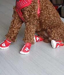 abordables -2019 nouveau chiot chien chaussures ours en peluche chaussures pour animaux de compagnie mode décontracté chien bottes petit chien chaussures