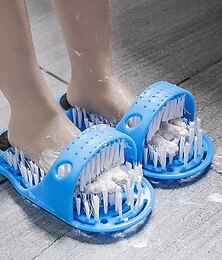 cheap -Shower Foot Brush Cleaner Scrubber Bathroom Washing Legs Sandal Massager with Suction Cups, Promotes Circulation, Removes Dead Skin, Prevents Dry & Callused Feet, Reduces Bending