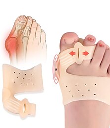 cheap -Women's Gel Toe Cover Toe Separators Correction Fixed Daily / Practice Nude 1 PC All Seasons