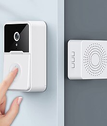 billiga -smart wifi video dörrklocka hem fjärrövervakning video hd night vision intercom dörrklocka