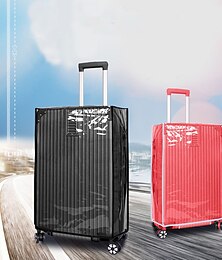Недорогие -износостойкий, морозостойкий и водонепроницаемый чемодан, пылезащитный чехол, защитный чехол для багажа, чемодан на колесиках, прозрачный чехол из ПВХ