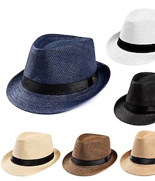 olcso -női cowboy kalapok alap fekete sávos western kalapok