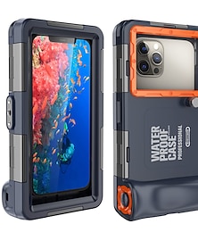 economico -Custodia impermeabile per telefono, custodia subacquea da 50 piedi per iPhone Pro Max, telefoni della serie Samsung, custodia protettiva per surf, nuoto, snorkeling, foto e video, custodia subacquea per smartphone con cordino