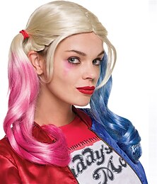 economico -rubie's co. donne suicide squad harley quinn valore parrucche parrucca carnevale