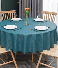 abordables -nappe ronde nappe essuyable vinyle printemps nappe ferme pique-nique en plein air tissu couverture de table pour mariage, salle à manger, Pâques