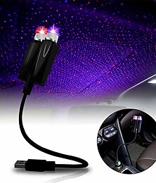 cheap -Car Roof Star Light Interior USB LED Lights Starry Atmosphere Projector Decoration Night Home Decor Galaxy Lights