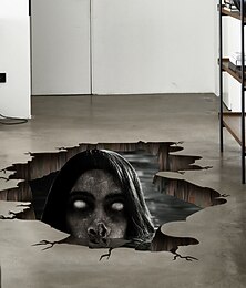 levne -3d halloween samolepky na podlahu na zeď, odnímatelné halloween samolepky na zeď dekorace, strašidelné halloween samolepky na stěny dekorace dekorace do ložnice, halloween okenní držáky na skleněná okna