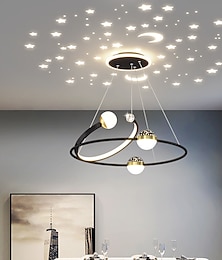 economico -60 cm Design unico Lampadari Metallo Artistico Moderno Alla moda Finiture verniciate LED Moderno 110-120V 220-240V