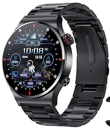 abordables -iMosi QW32 Montre intelligente 1.28 pouce Smartwatch Montre Connectée Bluetooth ECG + PPG Podomètre Rappel d'Appel Compatible avec Android iOS Femme Hommes Mode Mains-Libres Imperméable Contrôle des