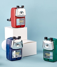 economico -temperamatite manuale rosso, regalo per il ritorno a scuola