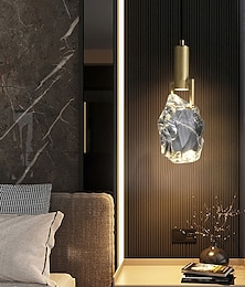 economico -28cm lampada a sospensione a led forme geometriche isola luce metallo stile artistico stile vintage stile moderno stile artistico nordico 85-265v