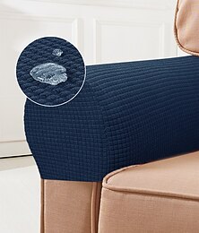 voordelige -stretch armsteun covers spandex waterdichte arm covers voor stoelen couch sofa fauteuil kussenovertrekken voor fauteuil sofa set van 2 stuks