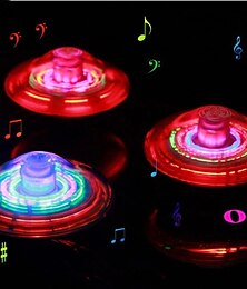 halpa -3kpl sähkögyroskooppi laservärinen salama led-valolelu musiikki gyroskooppi tappi pyörivä klassisia leluja kuuma myydä lasten lelu lahjaksi pojalle&amp;tytöt