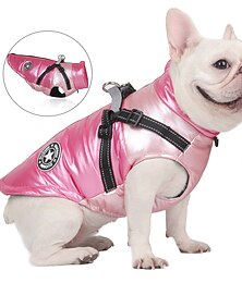 levne -Psi Kočky Kabáty Kurtka Kamizelka Módní Pro volný čas Zima Reflexní Voděodolný Teplý Prodyšné Yumuşak Venkovní Běžné / Denní Chůze Oblečení pro psy for Bišonek Německý špic mládě Motýl Small