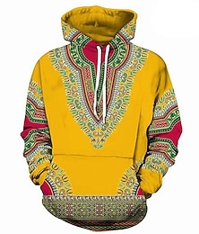 abordables -Tenues Africaines Modernes Graphic Imprimer Pour Homme Adultes Carnaval Mascarade Soirée Festival