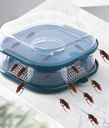 economico -trappola per insetti riutilizzabile trappola per scarafaggi cattura scarafaggi strumento a prova di caduta resistenza all'usura nessun odore particolare catcher automatico di insetti