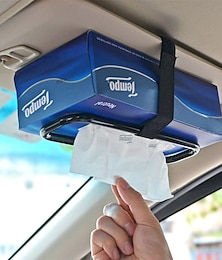 economico -1 pz Porta fazzoletti per auto parasole Facile da applicare Duraturo Poco ingombrante Plastica Per SUV Camion Van