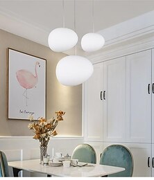abordables -éclairage suspendu 1 lampe à suspension globe lumineuse, plafonnier suspendu de cuisine réglable moderne