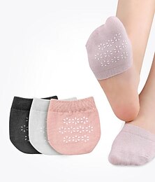 cheap -Women's Cotton Forefoot Pad Anti-Wear Sweat-Wicking Nonslip Office / Career / Casual / Daily White / Black / Pink / Dark Pink 1 Pair All Seasons