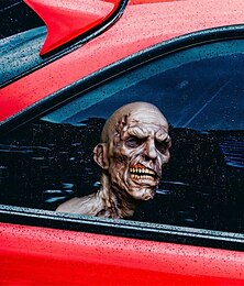 economico -Adesivi 3D zombie vinile decalcomania della morte adesivi per auto pacchetto adesivi halloween decorazioni per laptop zombie