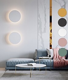 abordables -Lightinthebox mini estilo simple/moderno/contemporáneo 20 cm/30 cm aplique lámparas de pared led&amp; apliques de metal para salón/dormitorio/comedor