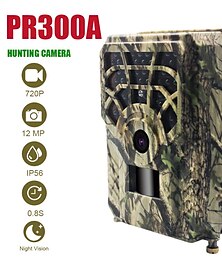 cheap -PR300 Hunting Trail Camera 0.8s Trigger Time 120 Degrees Photo Traps Night Vision Wildlife Scouting Camera Photo Traps Track
