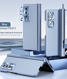Χαμηλού Κόστους -τηλέφωνο tok Για Samsung Galaxy Z Fold 7 Z Fold 5 Z Fold 4 Z Fold 3 Πλήρης Θήκη Ανοιγόμενη Μολυβοθήκη Επιμεταλλωμένη Μονόχρωμο PC