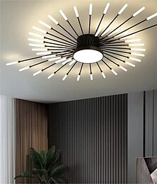 preiswerte -128cm einzelne Design-Deckenleuchten Metall-LED im nordischen Stil 110-240 V