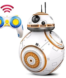 cheap -BB-8 Ball RC Robot BB8 Action Figure BB 8 Droid Robot 2.4G Remote Control Intelligent Robot BB8 Model Kid Toy Gift