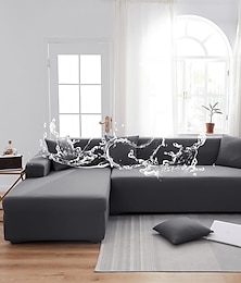 ieftine -husă de canapea impermeabilă huse elastice husă de canapea moale și durabilă 1 bucată din țesătură spandex lavabilă protectie pentru mobilă se potrivește fotoliu scaun/după/canapea/canapea xl/canapea