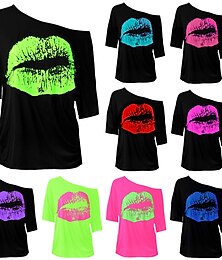 cheap -Retro Vintage 1980s Masquerade Women's Halloween Party / Evening T-shirt