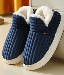 economico -pantofole da interno comode da uomo e da donna - pantofole invernali antiscivolo foderate in pile