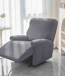 voordelige -waterafstotende fauteuil hoes inclusief armleuning hoes, rugleuning hoes bank zit hoes stretch spandex relax hoes met zijzakken