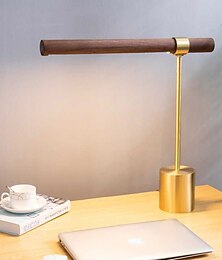 abordables -lampe de table liseuse lampes de chevet bras oscillant moderne contemporain / style nordique pour salon / intérieur métal 90-110v bois