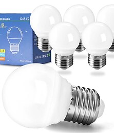 economico -6 pz 6 w led globo lampadine 550 lm e27 g45 20 led perline smd 2835 bianco caldo bianco freddo bianco naturale 220-240 v