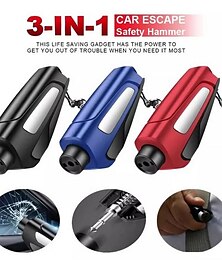 economico -1 pz Martello di sicurezza per auto Multi-funzione Robustezza Design premium Acciaio inossidabile Plastica Per SUV Camion Van